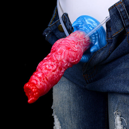 Darnell's Canine -  Blow-Up Dildo Fantasy Knot and Cum Tube