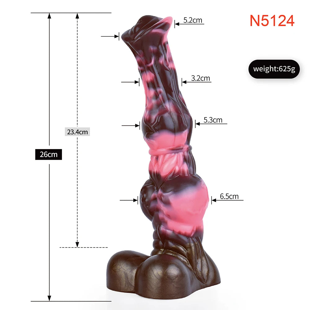 Filipe - Squirting Horse Dildo with Large Knot
