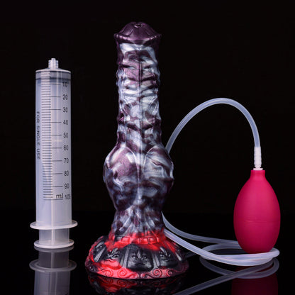 Emma – Knotted Squirting Dildo with Wolf Fantasy Flair