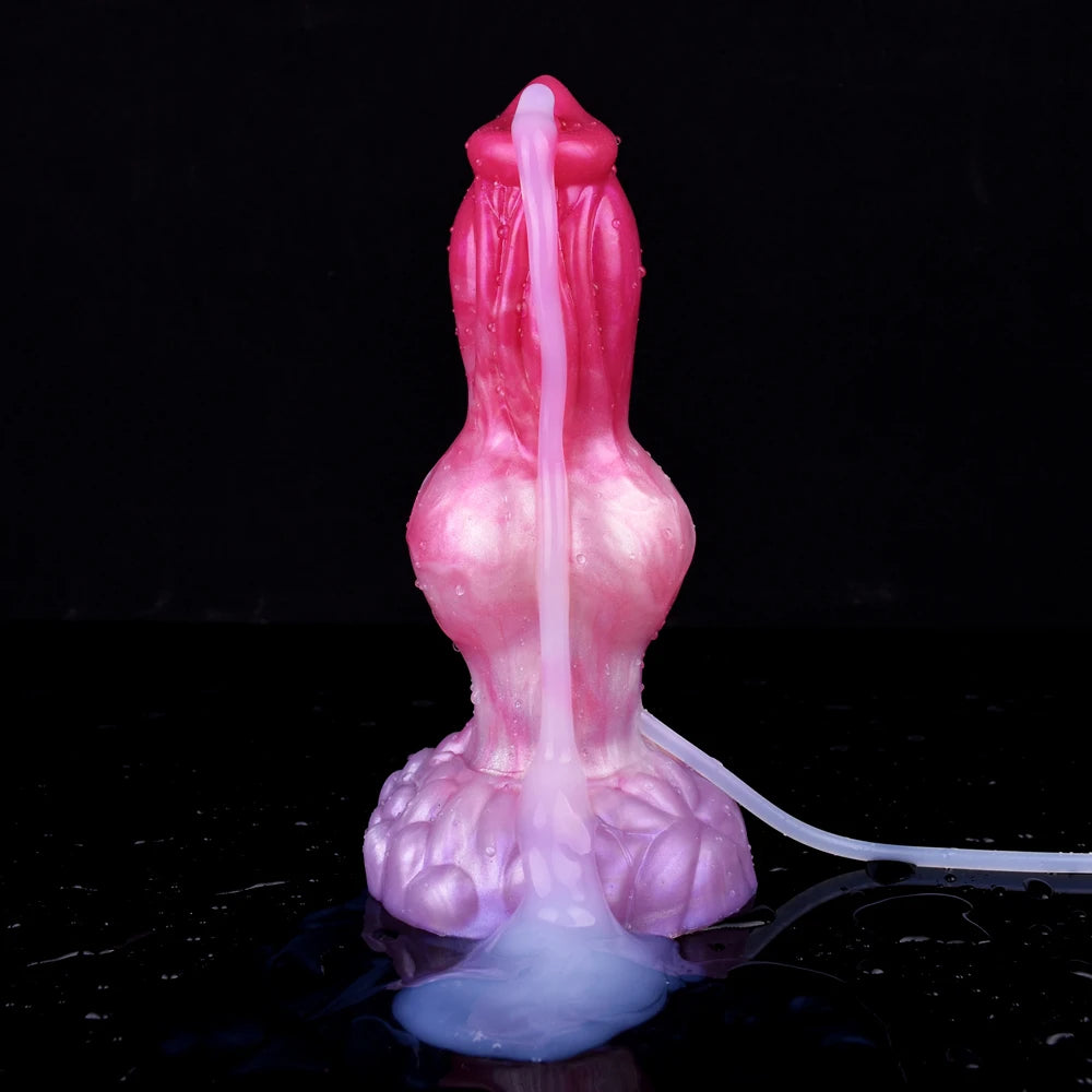 Turuk - Squirting Dog Dildo, Knotted Canine