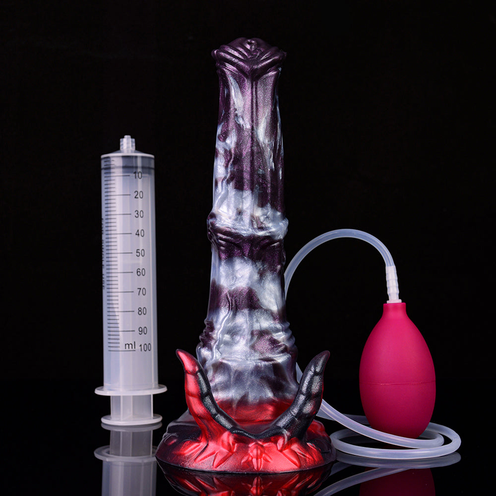 Vicky the Infernal – Huge Squirting Dildo Fantasy Beast
