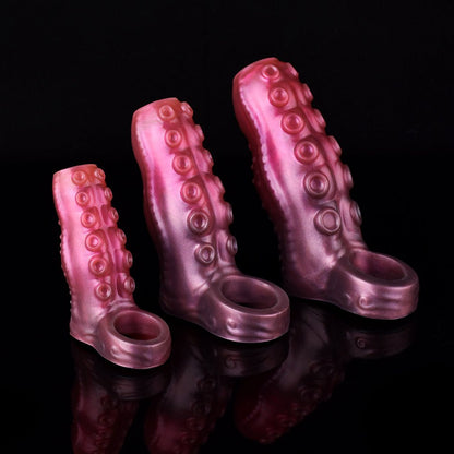 Inky - Octopus Tentacle Cock Sleeve, Fantasy Penis Extender