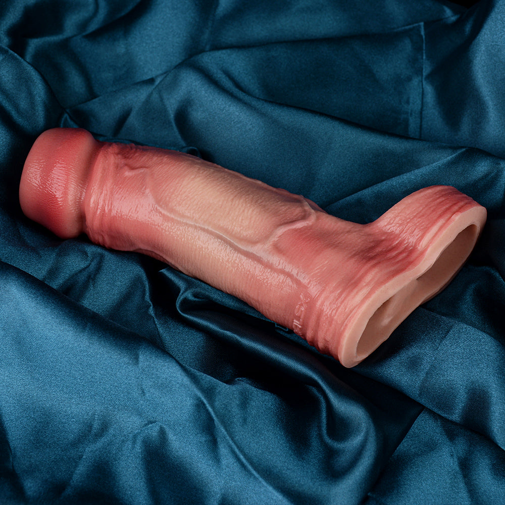 Umar Sleeve – Realistic Cock Extender w/ Scrotum Ring