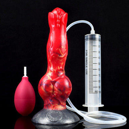 Erebus - Squirting Canine Dildo, Ejaculating Dog Knot
