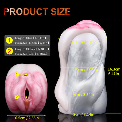 DeepWave Dolphin – Dual-Hole Animal Fleshlight Fantasy