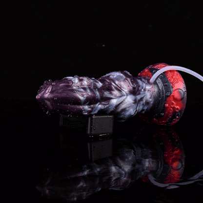 Berg the Unleashed – Best Squirting Knot Dildo with Cum Tube