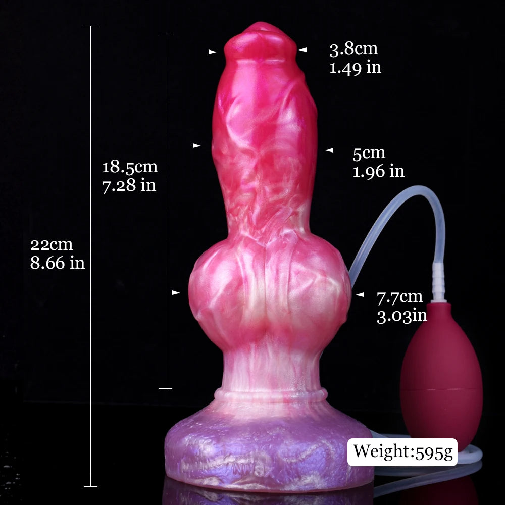 Sifus: Ejaculating Huge Knot Dog Dildo - Realistic Canine Fantasy Toy