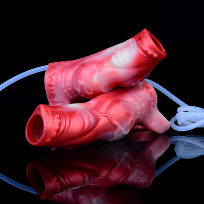 Emberroot - Platinum Squirting Knot Sheath Fantasy Cock Sleeve