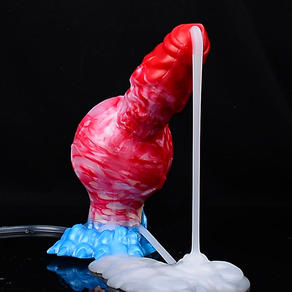 Dast – Huge Inflatable Dog Dildo with Squirting Knot