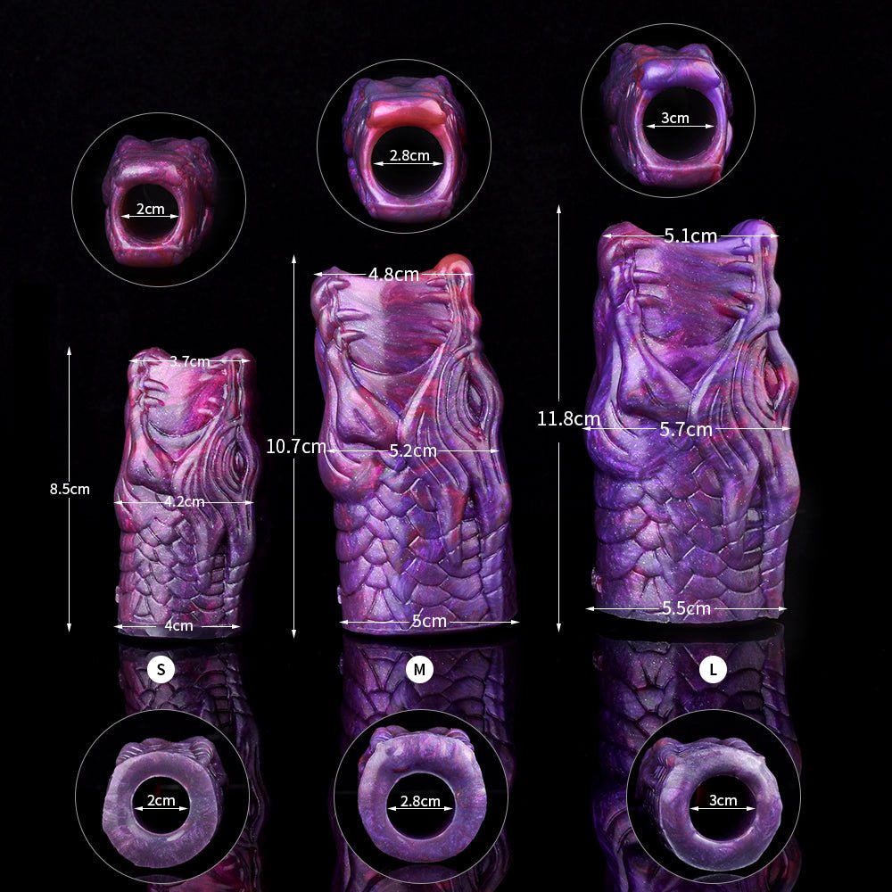 Aine - Open-Ended Dragon Penis Sleeve