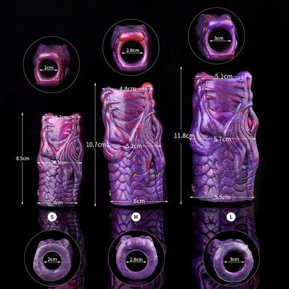 Aine - Open-Ended Dragon Penis Sleeve