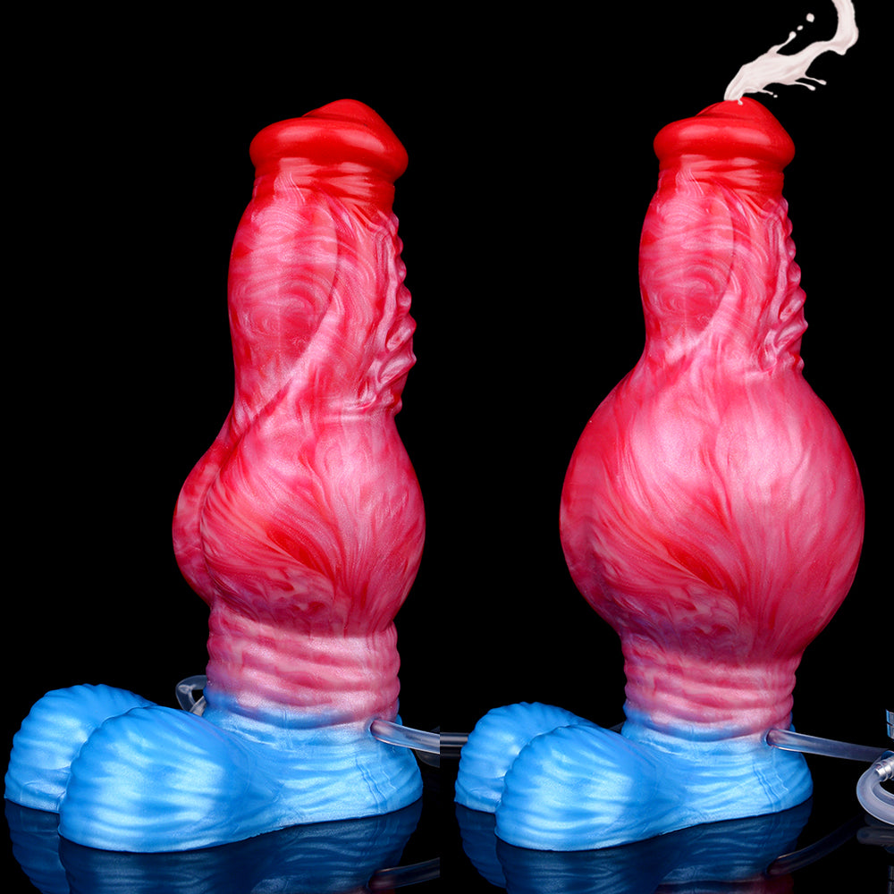 Giancarlo – Huge Knot Inflatable Dildo with Squirting Tube