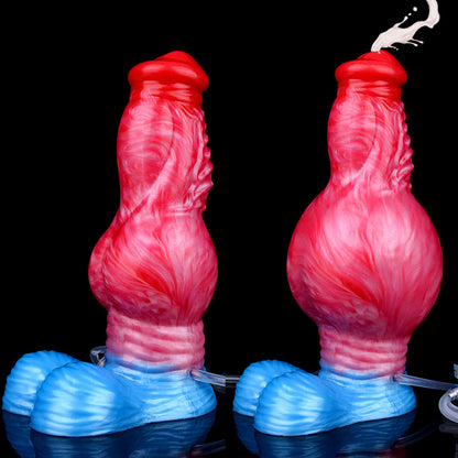 Giancarlo – Huge Knot Inflatable Dildo with Squirting Tube