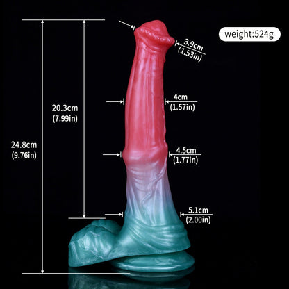 Jessy - Huge Fantasy Pegasus Dildo, Large Horse Cock