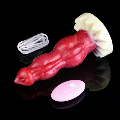 Dante - Double Knot Werewolf Vibrating Dildo