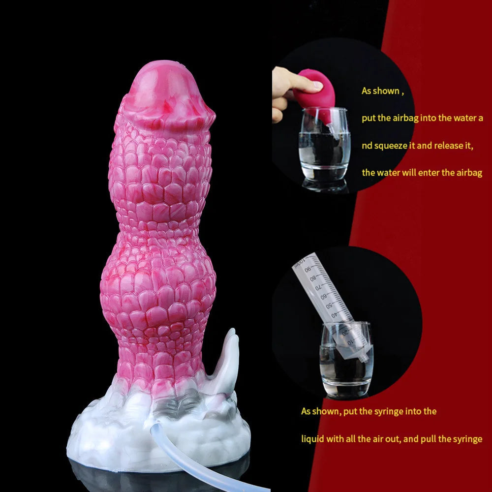 Rhaegal - Ejaculating Dragon Knot Dildo