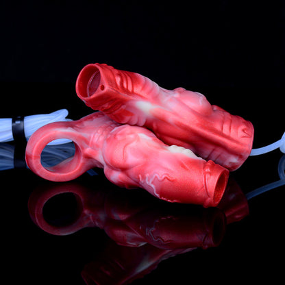 Emberroot - Platinum Squirting Knot Sheath Fantasy Cock Sleeve