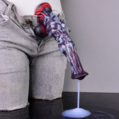 Waller – Squirting Horse Cock Dildo with Massive Knot