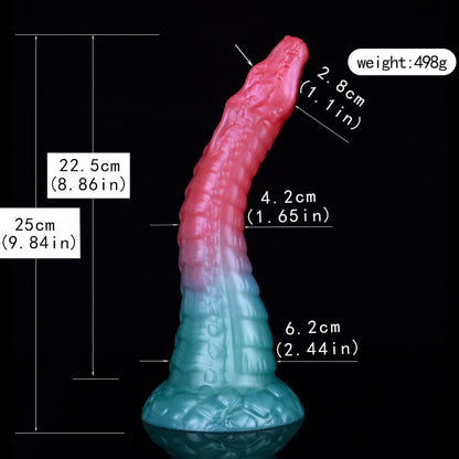 Zoe the Snake - Monster Dragon Dildo, Curve Fantasy Butt Plug