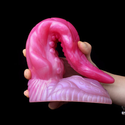 Aerin - Curved Octopus Dildo, Tentacle Butt Plug