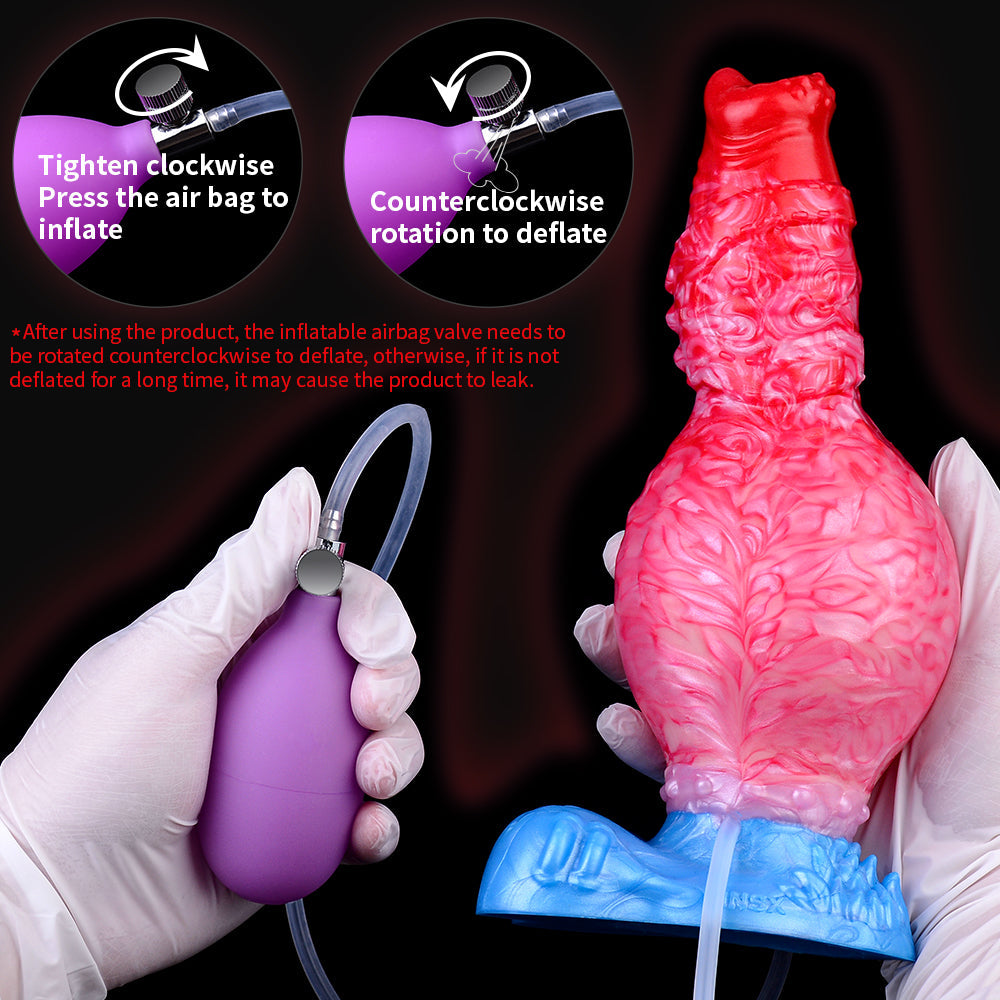 Oertel's Canine – Pump-Up Dog Dildo Fantasy Beast