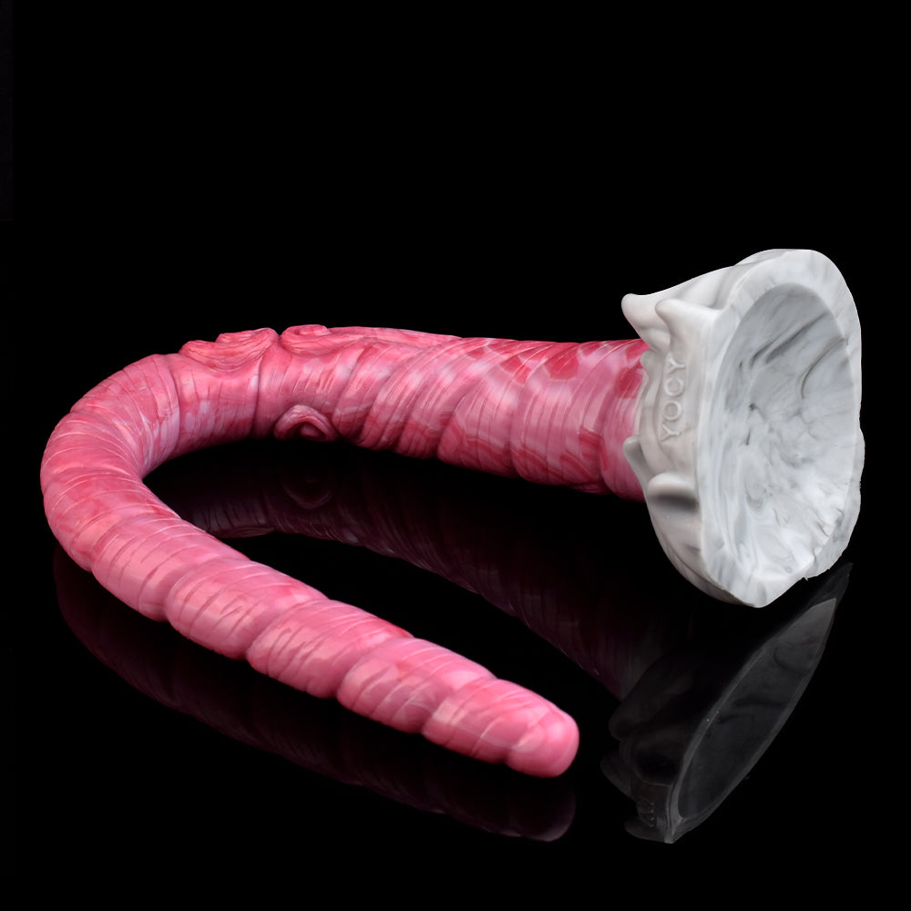 17- Inch TYRONIUS - Long Octopus Dildo, Thin Tentacle Butt Plug