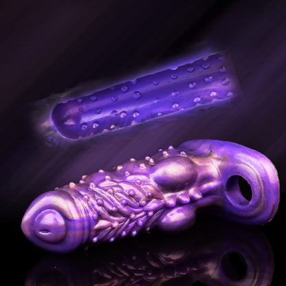 Wulfgar - Ribbed Fantasy Dog Penis Sheath Extender