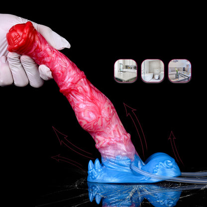 Filek's Equine – Huge Expandable Horse Dildo wtih Cum Tube