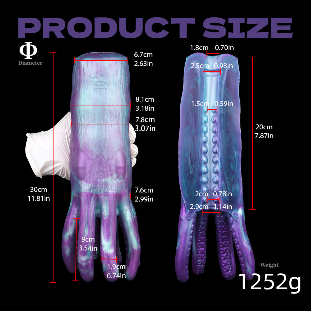 Octopus Evina - HUGE Tentacle Masturbator Fantasy Toy