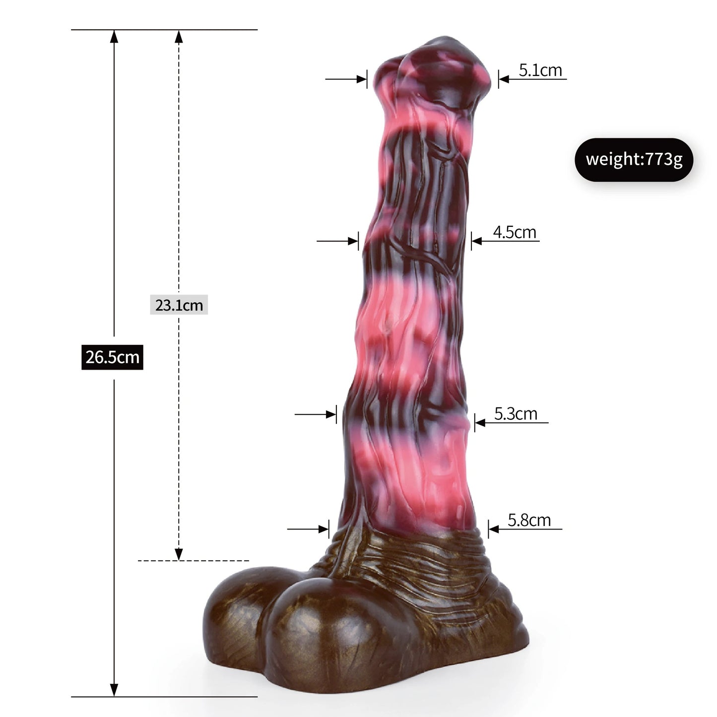Alicorn, Huge Ejaculating Unicorn Dildo