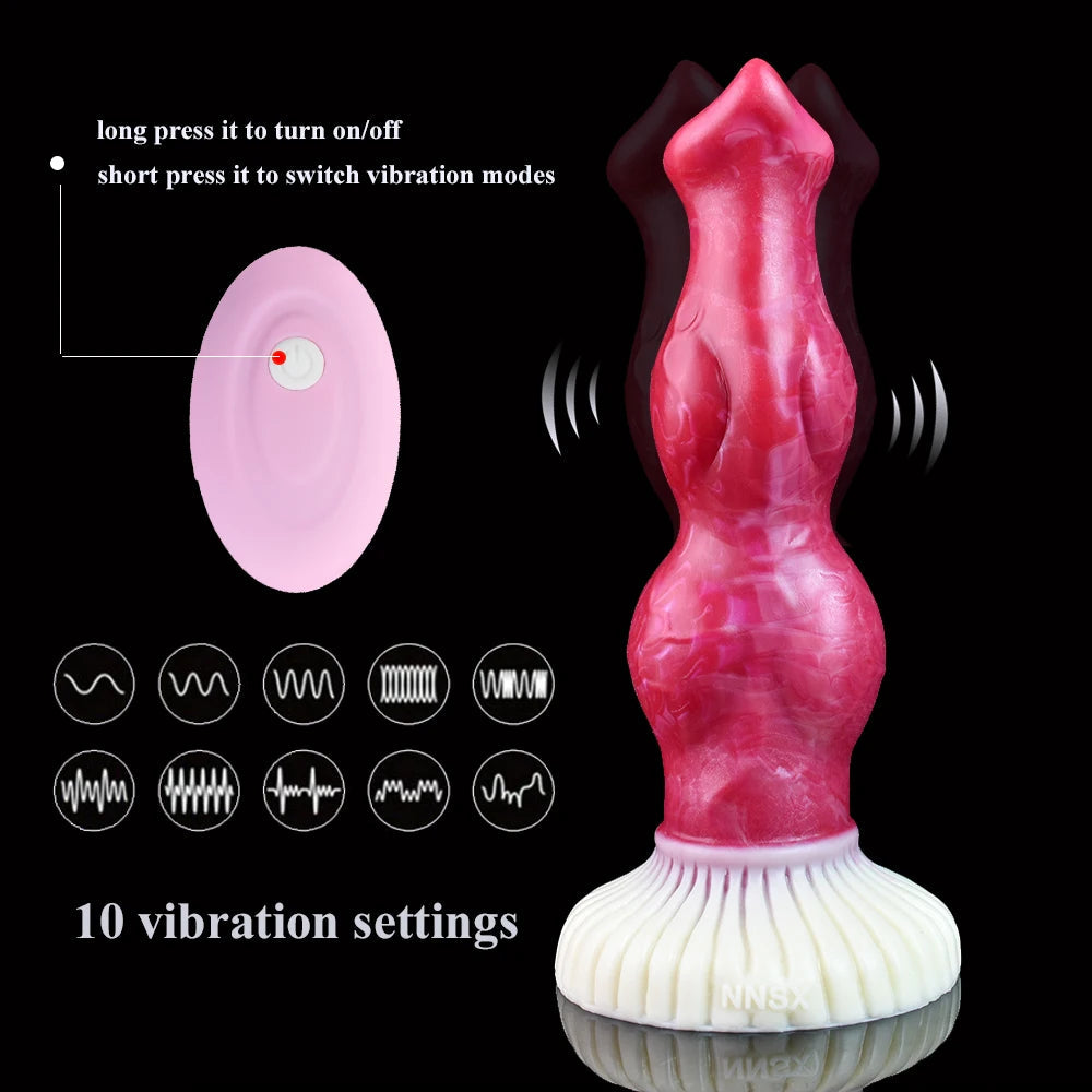 Damon - Knotted Dog Vibrator