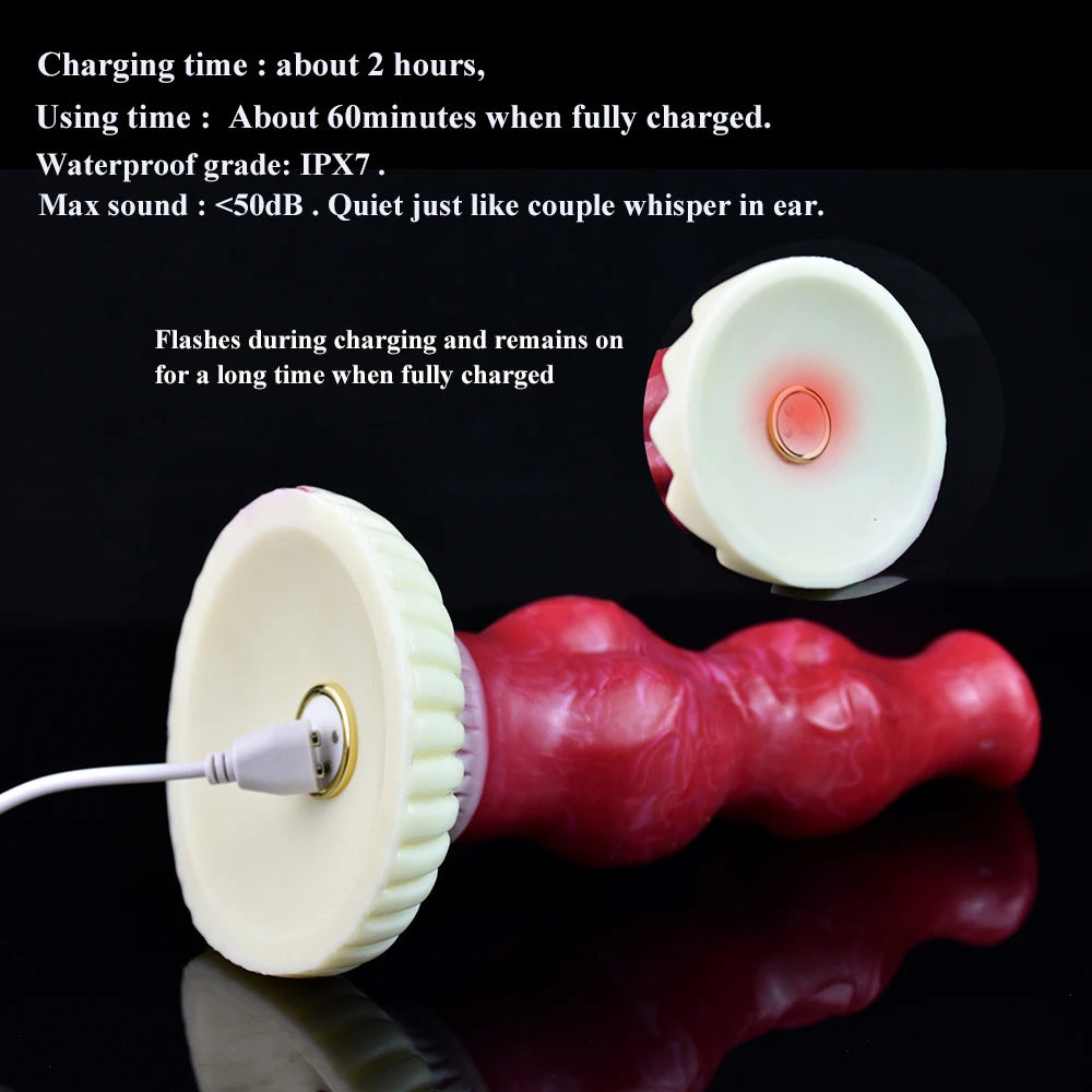 Damon - Knotted Dog Vibrator