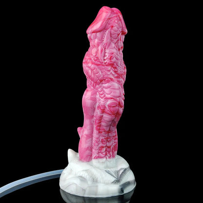 8-Inch Eragon, Ejaculating Dragon Dildo with Curved Knot