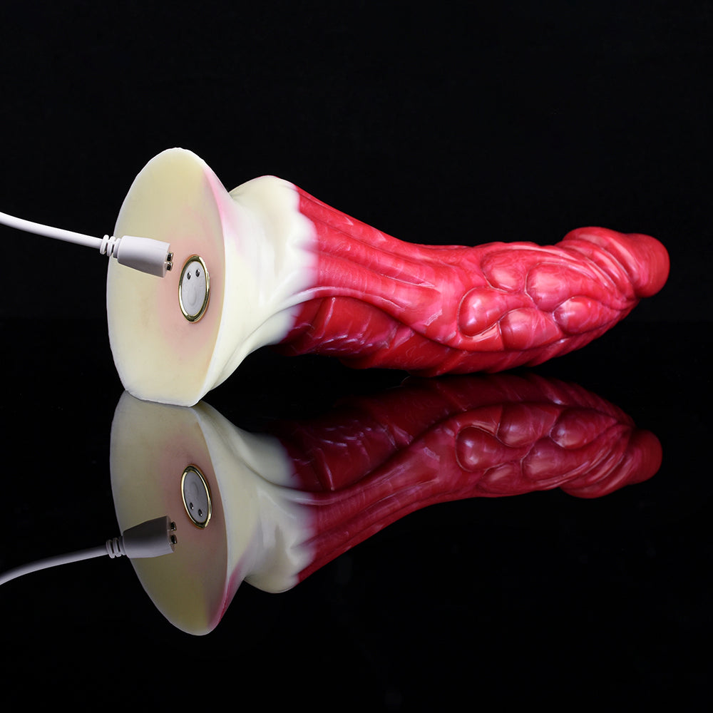 Haku - Curve Vibrating Dragon Dildo, Monster Fantasy G-Spot Vibrator