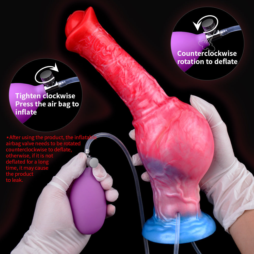 Jean's Equine – Inflatable Pump-Up Horse Dildo