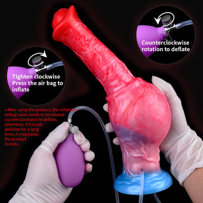 Jean's Equine – Inflatable Pump-Up Horse Dildo