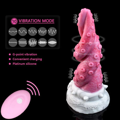 Jaxonius- Vibrating Octopus Tentacle Dildo, Fantasy Experience