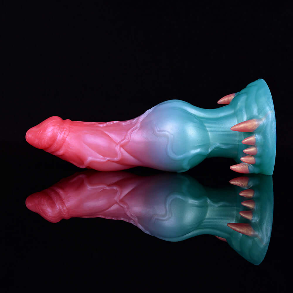 Augus the Alien Wolf- Animal Dildo with Large Knot and Demon Claws