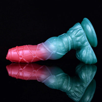 Lucien - Huge Fantasy Dog Dildo, Knotted Alien Sex Toy