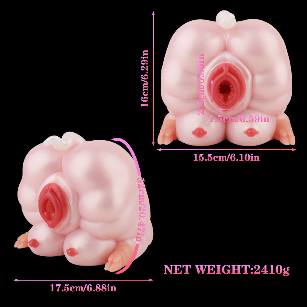 Pink Pig - Giant Animal Fleshlight Fantasy Sex Toy