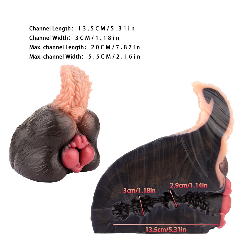 Tailless Dog - Huge Canine Pussy Fleshlight
