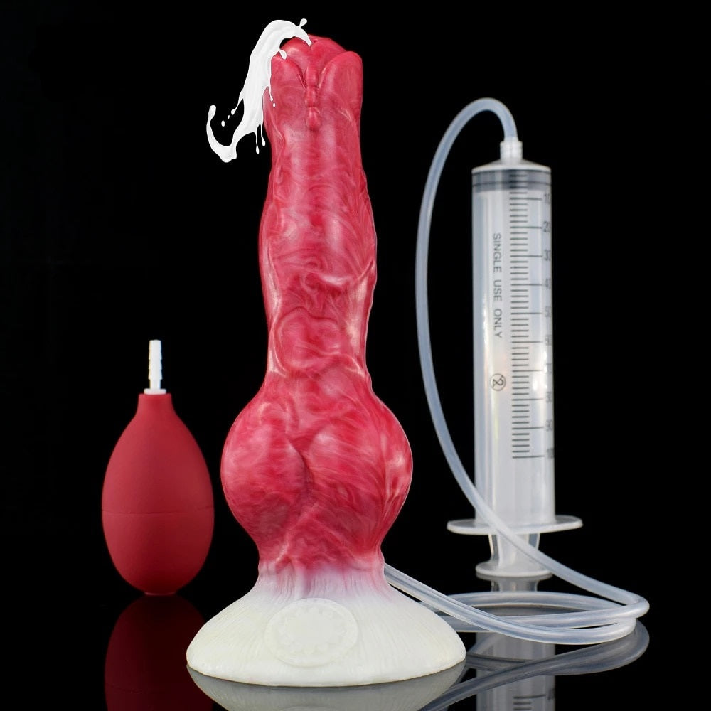 Erebus - Squirting Canine Dildo, Ejaculating Dog Knot