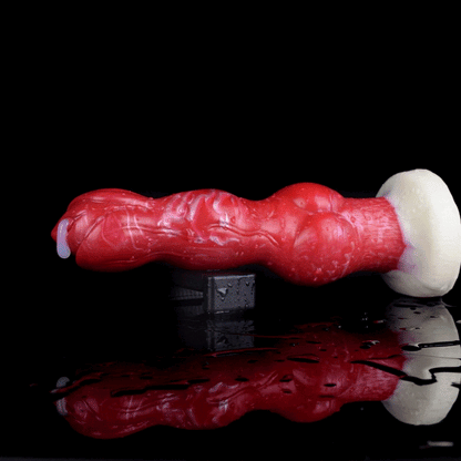 Dani - Squirting Dog Dildo, Thick Knotted Canine