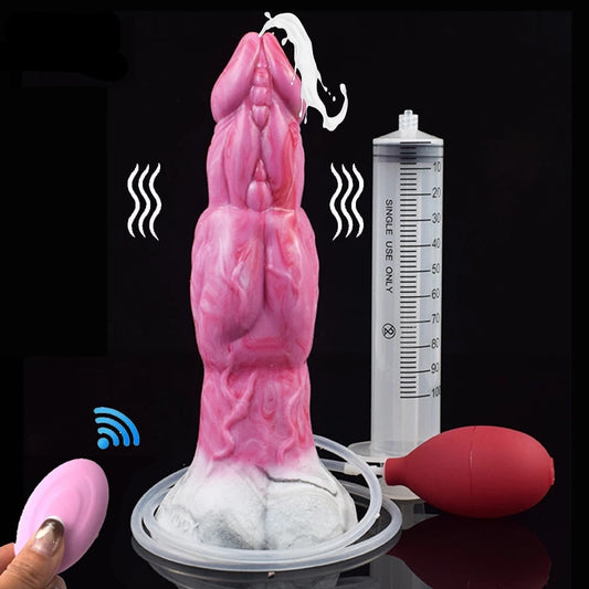 ACASTUS - Ejaculating Monster Vibrator with Luminous Effect