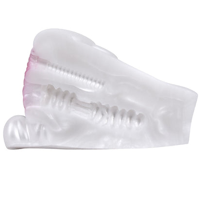 Snow Hare - Dual-Hole Animal Masturbator with Vibration