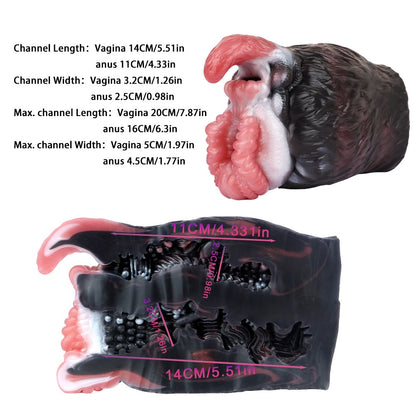 Grizzly Bear Fleshlight – Wild Dual-Hole Creature Masturbator