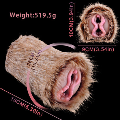 Spinning Elk Furry Fleshlight Dual-Hole Stroker