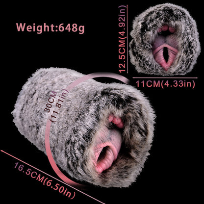 Spinning Mare – Animal Furry Fleshlight with Dual Hole Magic
