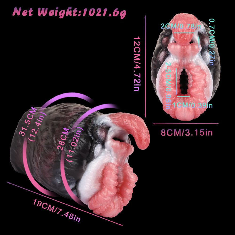 Grizzly Bear Fleshlight – Wild Dual-Hole Creature Masturbator