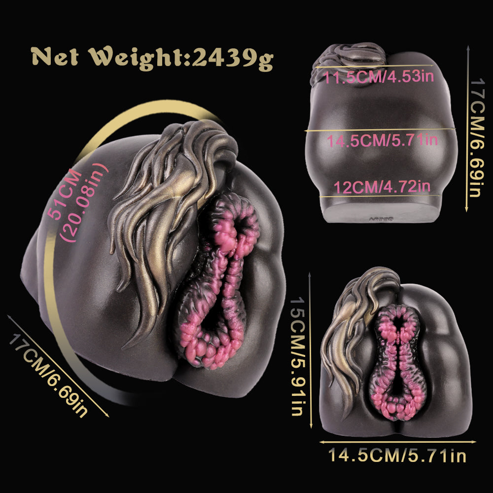 Hahama Mare Pussy Fleshlight – Huge Two-Hole Fantasy Toy